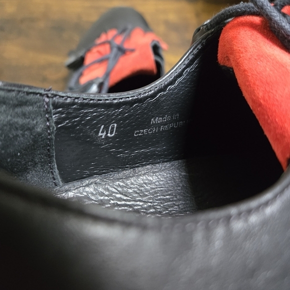 Apepazza Fringe Leather Sneakers US 10 - Picture 8 of 10